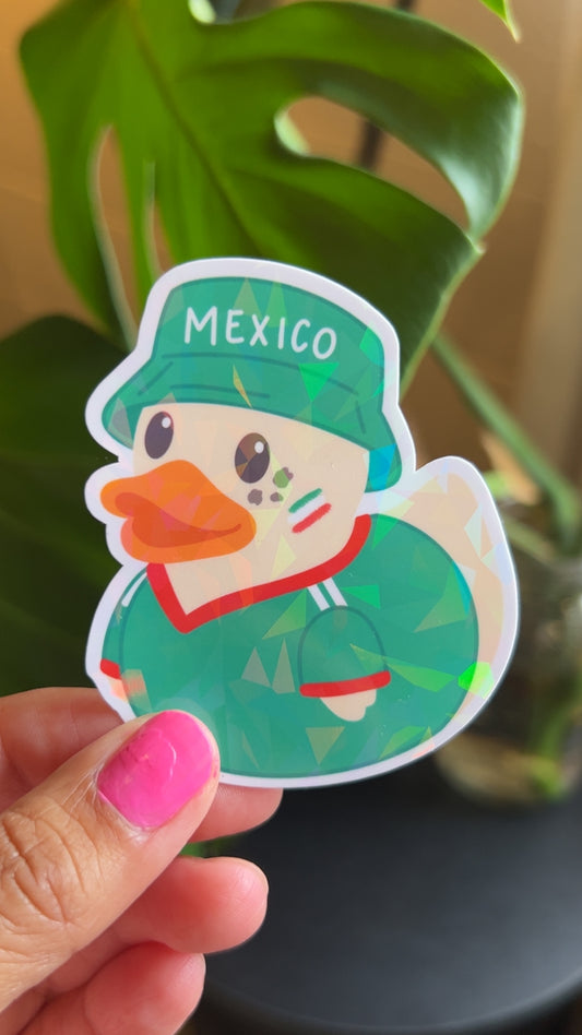 Mexico Soccer Fan Sticker